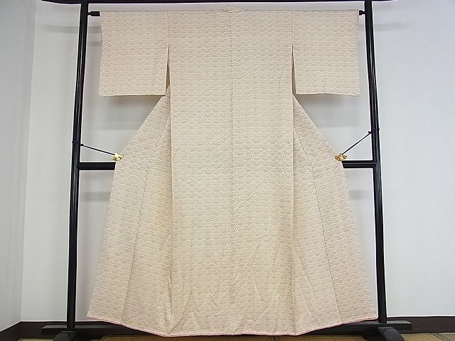 平和屋着物■付下げ 青海波 逸品 ud1201