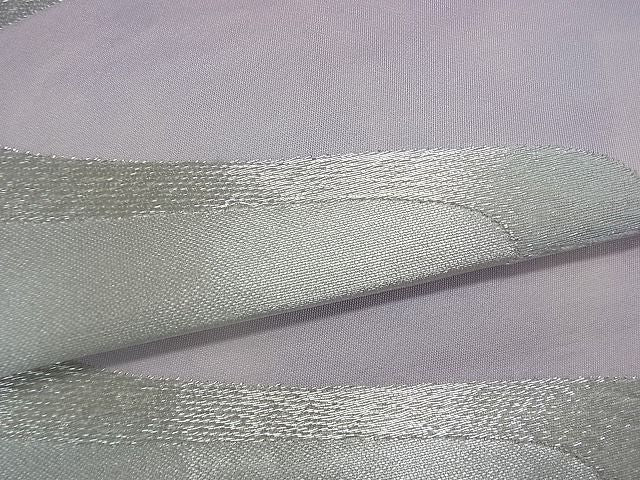 平和屋着物■六通柄袋帯 流水文 銀糸 逸品 uw0137