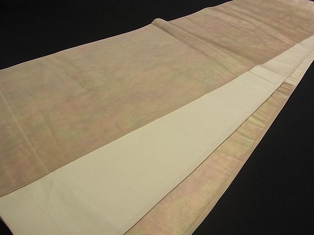 平和屋着物■六通柄袋帯 霞文 引箔 逸品 uw0216