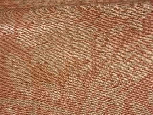 平和屋着物■六通柄袋帯 洋花唐草文 金糸 逸品 uw0329
