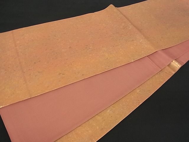 平和屋着物■六通柄袋帯 霞文 引箔 逸品 uw0537