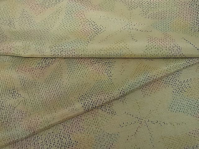 平和屋着物■上質な紬 楓文 逸品 vf3037