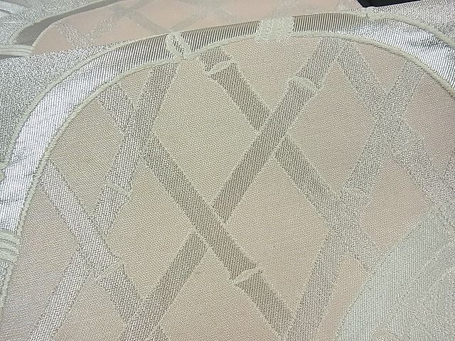 平和屋着物■六通柄袋帯 籬文 銀糸 逸品 vf3999