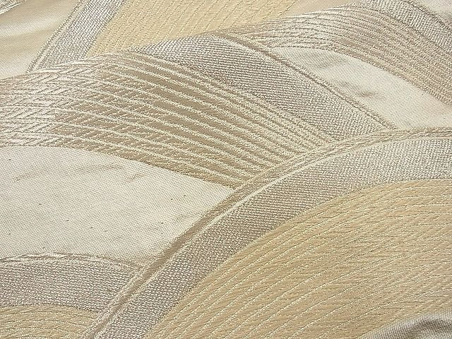 平和屋着物■六通柄袋帯 流水文 銀糸 逸品 n-wb0732