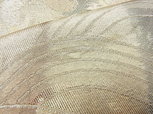 平和屋着物■西陣 六通柄袋帯 立波文 金銀糸 逸品 n-wb1125