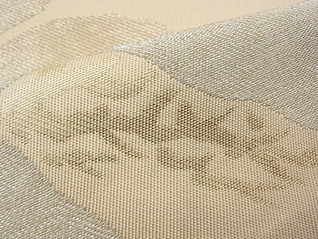 平和屋着物■全通柄 本袋帯 松 金銀糸 逸品 n-wb1129
