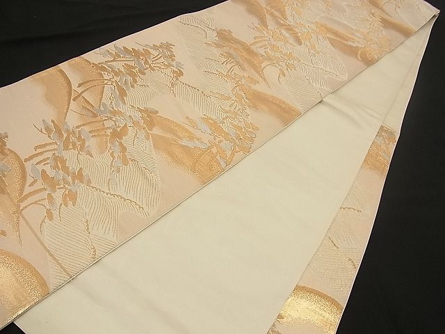 平和屋着物■六通柄袋帯 浜松 金銀糸 逸品 n-wb1147