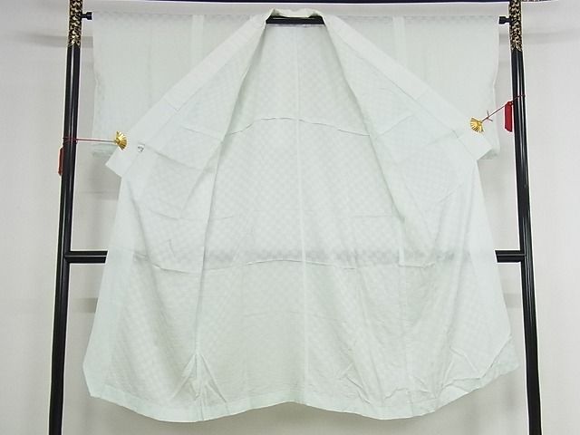 平和屋本店■絹洗衣 長襦袢 単衣 YAMATO×SHIDORI 反端付き やまと誂製 正絹 逸品 未使用 KAAA1190kk4 - 平和屋