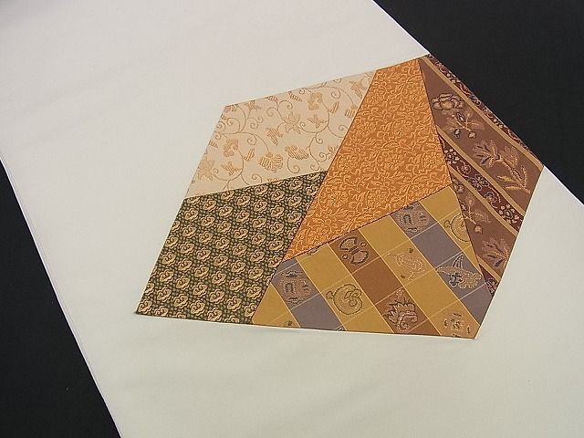 平和屋着物■西陣 太鼓柄袋帯 切嵌 鳳凰吉祥花文 金糸 逸品 n-yc1773