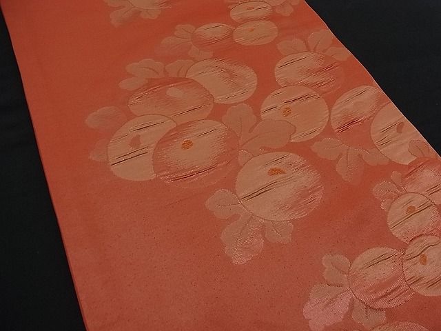 平和屋着物■六通柄袋帯 万寿菊 金糸 逸品 n-yn0089