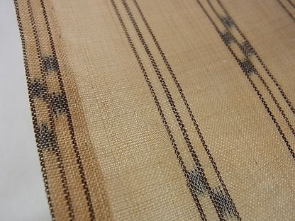 平和屋本店■極上　夏物　芭蕉布　手積み芭蕉糸100％　そごう百貨店扱い　逸品　DZAA1666kh4 - 平和屋