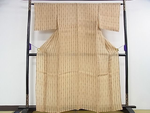 平和屋本店■極上　夏物　芭蕉布　手積み芭蕉糸100％　そごう百貨店扱い　逸品　DZAA1666kh4 - 平和屋