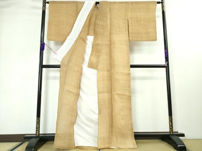 平和屋本店■極上　夏物　芭蕉布　手積み芭蕉糸100％　逸品　未使用　DZAA3067kh5 - 平和屋