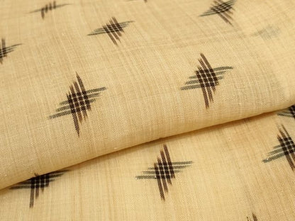 平和屋本店■極上　夏物　芭蕉布　手積み芭蕉糸100％　十字重ね　逸品　KAAA1754kk5 - 平和屋