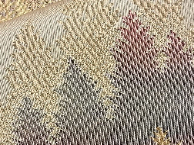 平和屋着物■六通柄袋帯 樹林文 金糸 逸品 n-ds1120