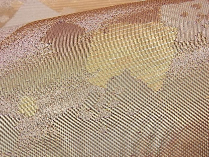平和屋着物■六通柄袋帯 彩華美匠錦 箔散らし 金糸 逸品 n-ds1554