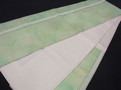 平和屋着物■六通柄袋帯 霞文 金糸 逸品 n-ds1578