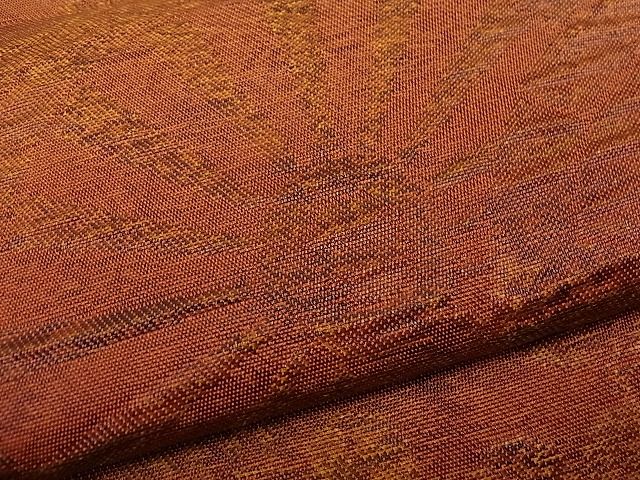 平和屋着物■六通柄袋帯 ふくれ織 花車文 金糸 逸品 n-yn0142