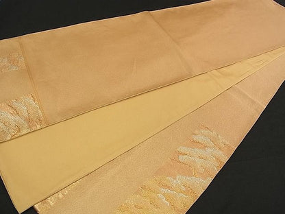 平和屋着物■六通太鼓柄袋帯 松竹梅 金銀糸 逸品 ch0778