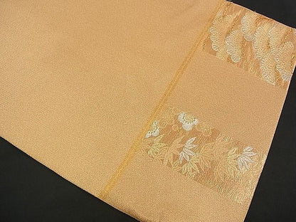 平和屋着物■六通太鼓柄袋帯 松竹梅 金銀糸 逸品 ch0778