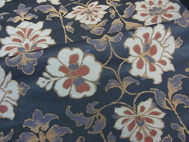 平和屋本店○最高級 人間国宝 北村武資 煌彩錦 袋帯 古渡牡丹