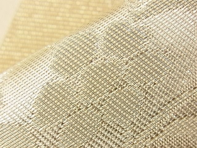 平和屋着物■西陣 六通柄袋帯 流水花唐草文 金銀糸 逸品 n-bj0577