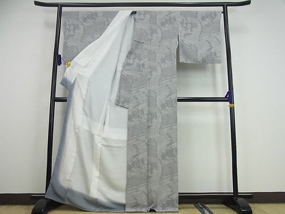 期間限定セール30％off●極上　人間国宝　小宮康孝　江戸小紋　江戸シルエット　逸品　未使用3s1828