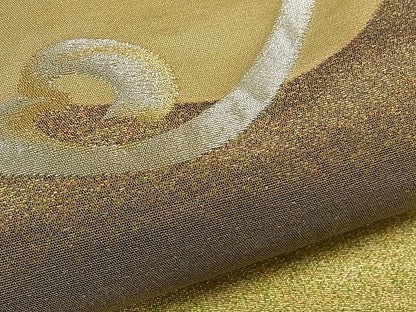 平和屋着物■六通柄袋帯 立波文 金銀糸 逸品 ch2815