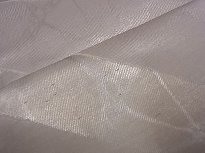 平和屋着物■六通柄袋帯 笹竹文 銀糸 逸品 oy0982