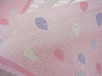 平和屋着物■六通柄袋帯 孔雀吉祥文 銀糸 逸品 n-ts0047