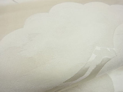 平和屋着物■両面六通柄袋帯 松 銀糸 逸品 n-gh3977