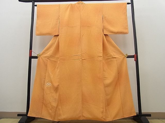平和屋着物■付下げ 刺繍 吉祥文 たたき染め 逸品 n-op0428