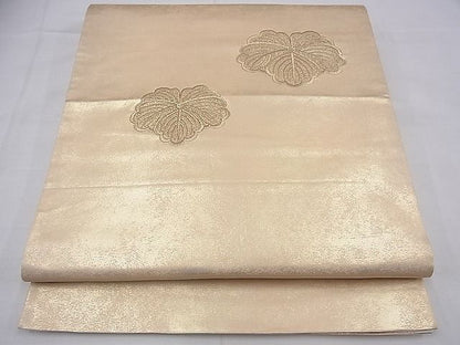 平和屋着物■袋帯 総刺繍 吉祥文 金糸 逸品 n-ts0150