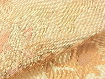 平和屋着物■六通柄袋帯 箔美製取侵美文 金糸 逸品 n-xi0384