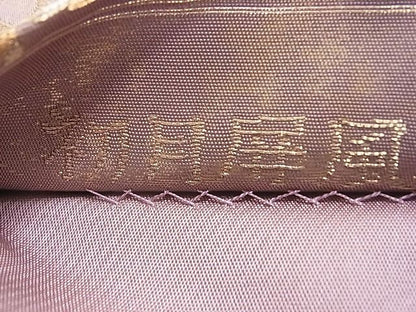 平和屋着物■六通柄袋帯 初風屏風 金銀糸 逸品 ca4662