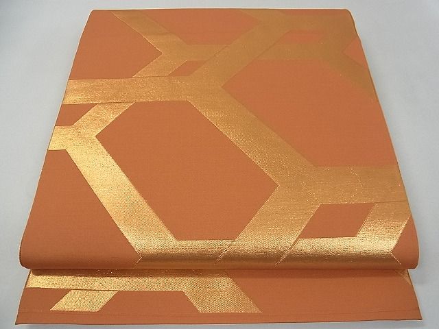 平和屋着物■全通柄 本袋帯 吉祥文 金糸 逸品 ox3708