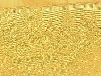 平和屋着物■六通柄 本袋帯 風景花文 逸品 rt2698