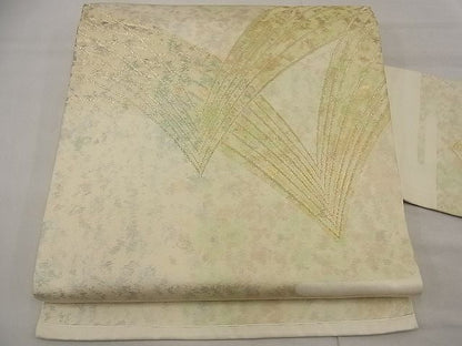 平和屋着物■九寸名古屋帯 吉祥文 金銀糸 逸品 n-ea0562