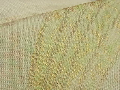 平和屋着物■九寸名古屋帯 吉祥文 金銀糸 逸品 n-ea0562
