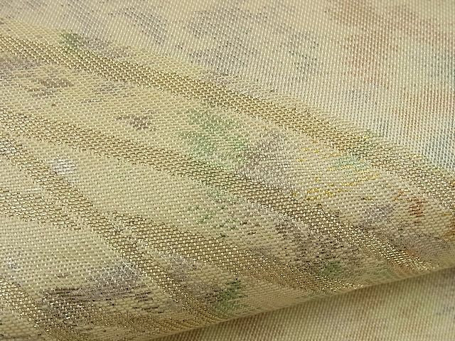平和屋着物■九寸名古屋帯 吉祥文 金銀糸 逸品 n-ea0562