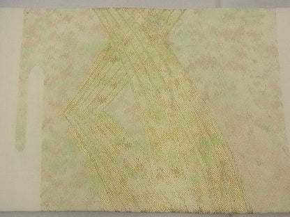 平和屋着物■九寸名古屋帯 吉祥文 金銀糸 逸品 n-ea0562
