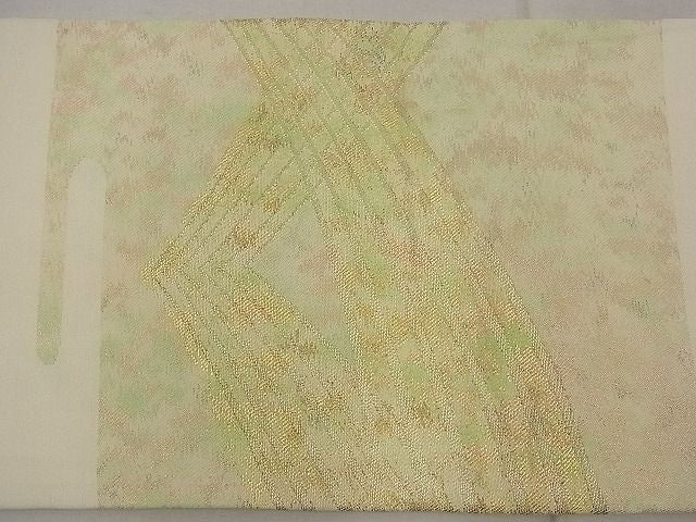 平和屋着物■九寸名古屋帯 吉祥文 金銀糸 逸品 n-ea0562