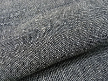 平和屋本店■希少　夏物　男性　林宗平　越後本麻上布　反端付き　逸品　未使用　3s30494