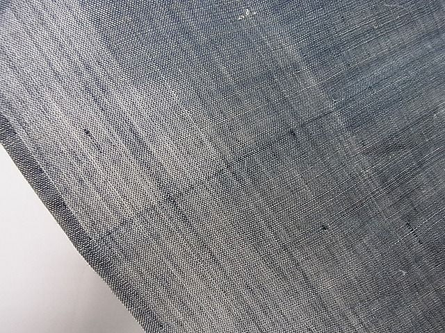 平和屋本店■希少　夏物　男性　林宗平　越後本麻上布　反端付き　逸品　未使用　3s30494