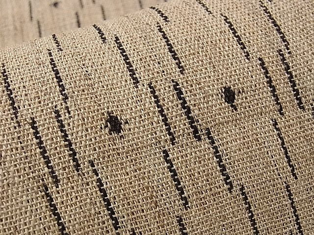 平和屋本店＊最高級 夏物 重要無形文化財 越後上布 小河正義 八寸名古屋帯 吉祥間道 証紙付き 逸品 未使用 3s30531