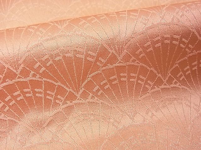 平和屋着物■付下げ　檜扇青海波地紋　暈し染め　逸品　ud2522