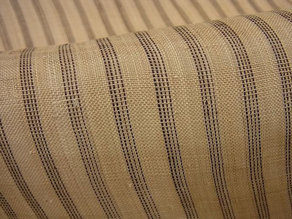 平和屋本店＊極上 夏物 芭蕉布 青山みとも 縞 手積み芭蕉糸100% 逸品3s5259
