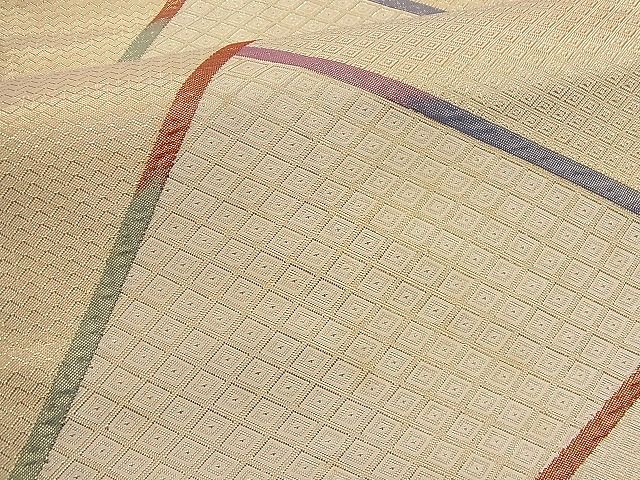 平和屋着物■六通柄袋帯 切嵌吉祥文 金糸 逸品 n-da0336