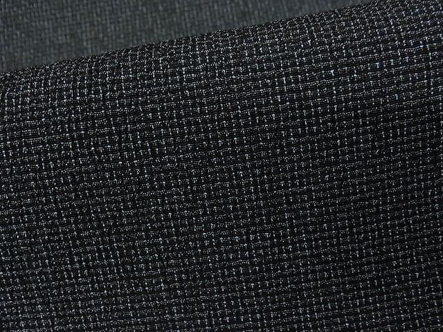 平和屋本店■極上　白鷹お召　単衣　蚊絣　着丈159.5cm　裄丈66cm　正絹　逸品　4kk4009