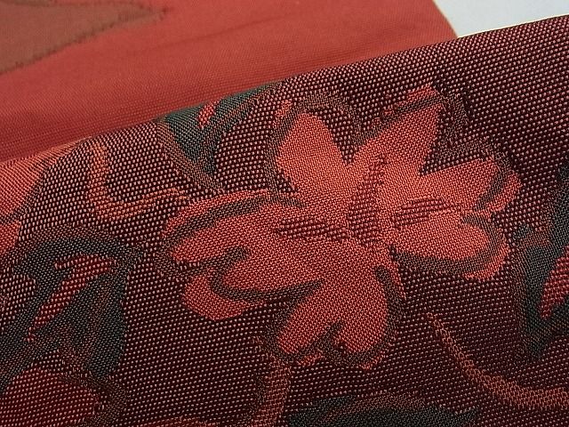 平和屋着物■六通柄袋帯 霞花文 逸品 ca4840